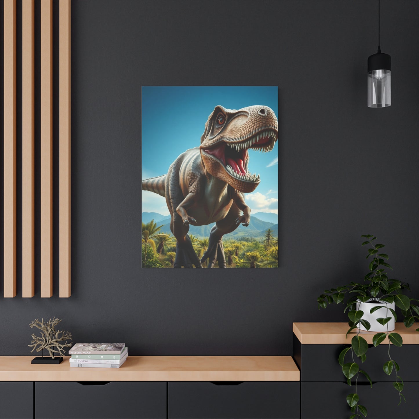 Tyrannosaurus Rex Art Canvas Art 4 Wall Art & Canvas Print