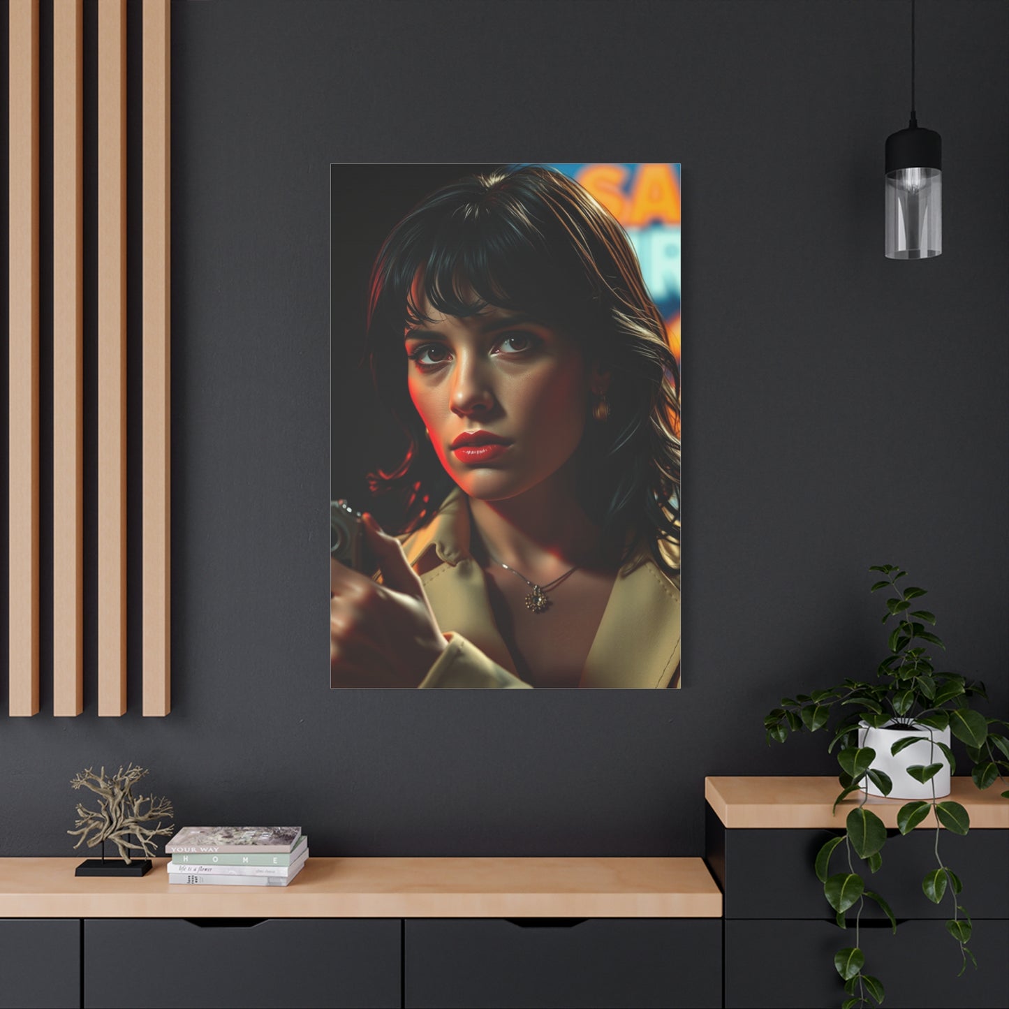 Masterpiece Pulp Fiction Character Art Vision Wall Art & Canvas Print