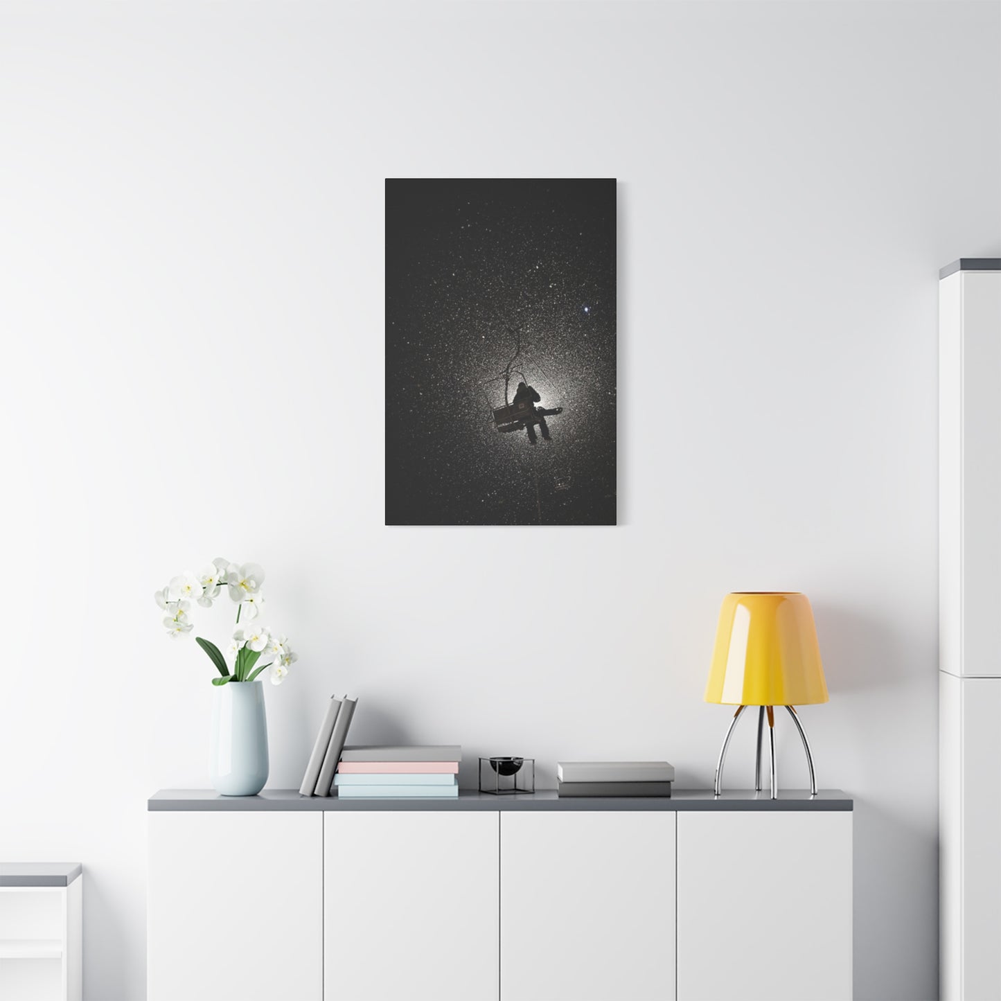 Gondola At Night Wall Art & Canvas Prints