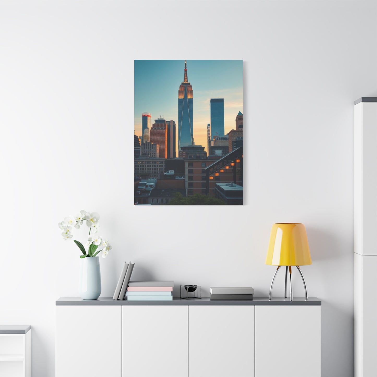 Skyward Promenade Elegance Wall Art & Canvas Print