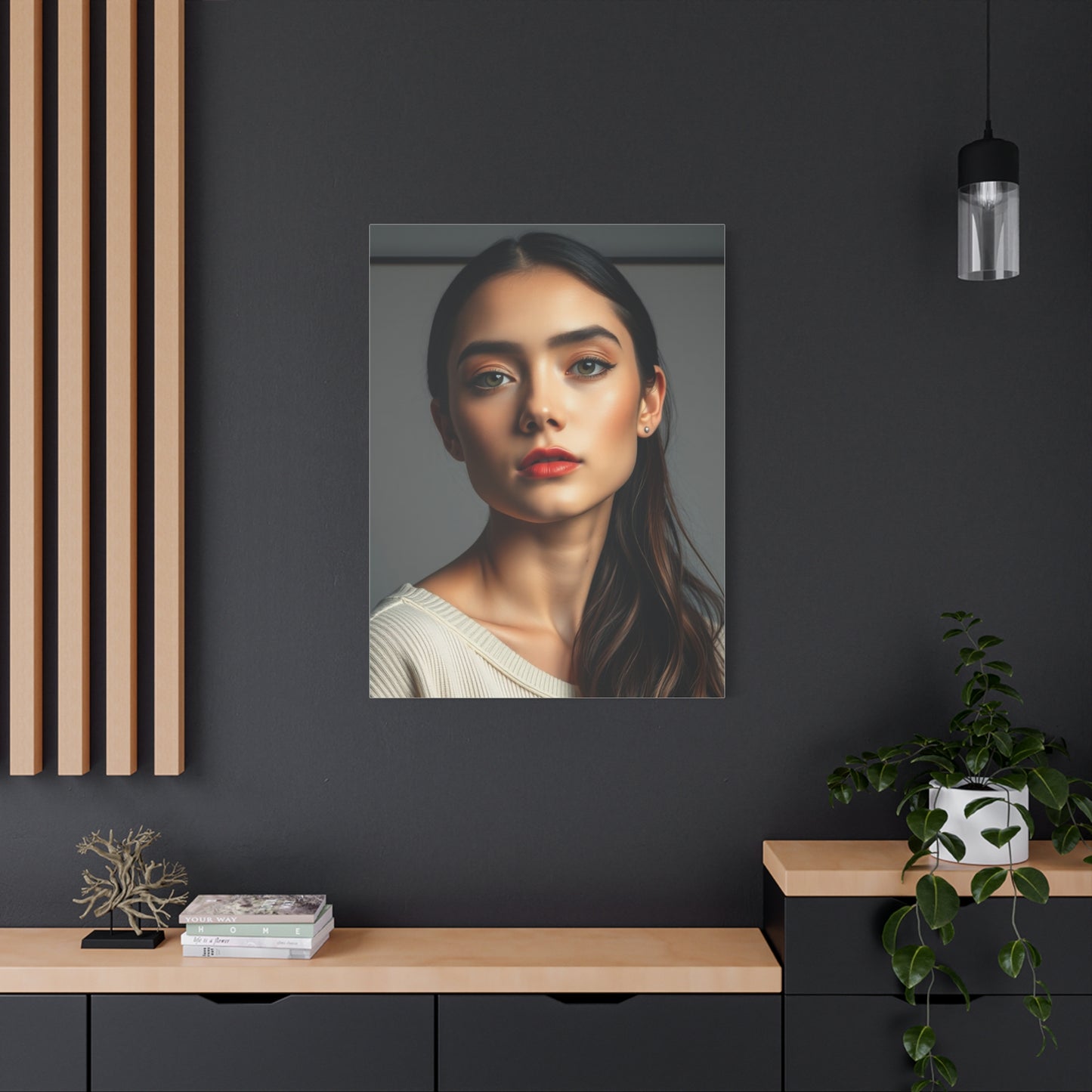 Sleek Serenity Canvas Wall Art & Canvas Print