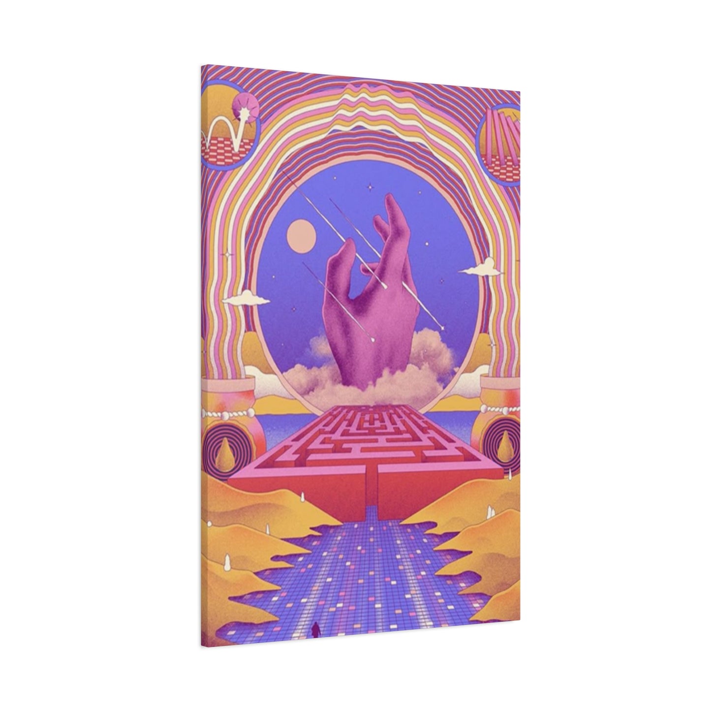 Hand Colorful Wall Art & Canvas Prints