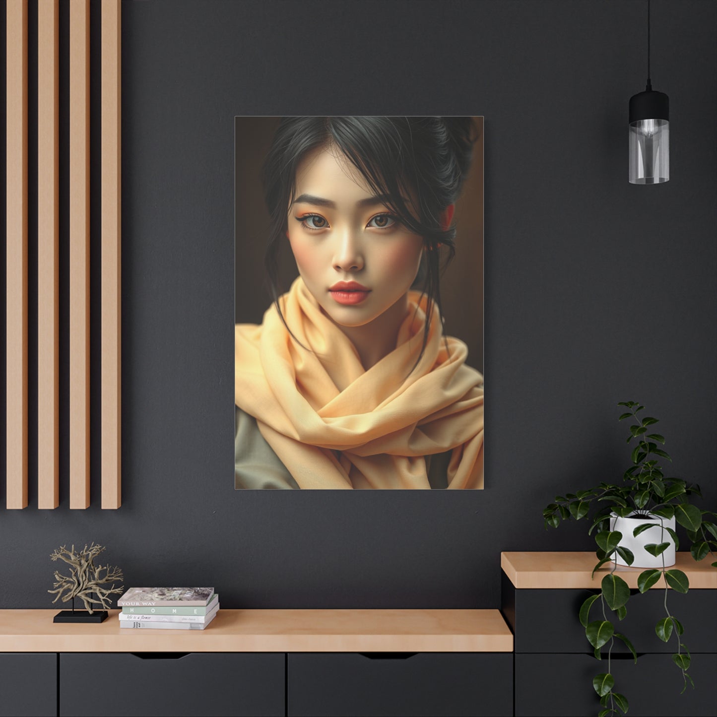Elite Black & Beige Art Vision Wall Art & Canvas Print