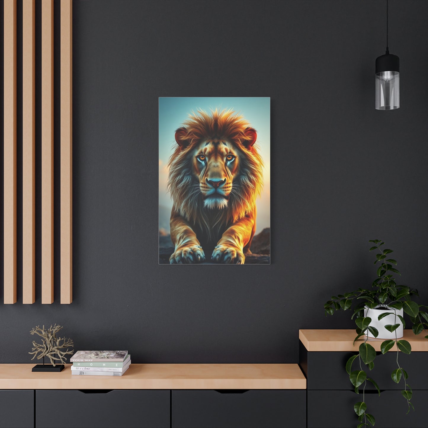Lion Art Premium Canvas 20 Wall Art & Canvas Print