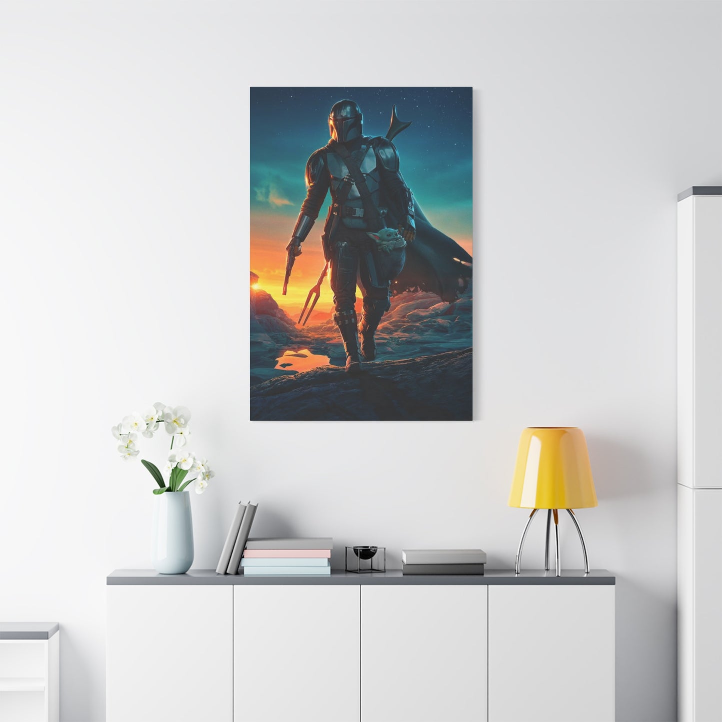 Star Wars Character And Yoda Wall Art & Canvas Prints