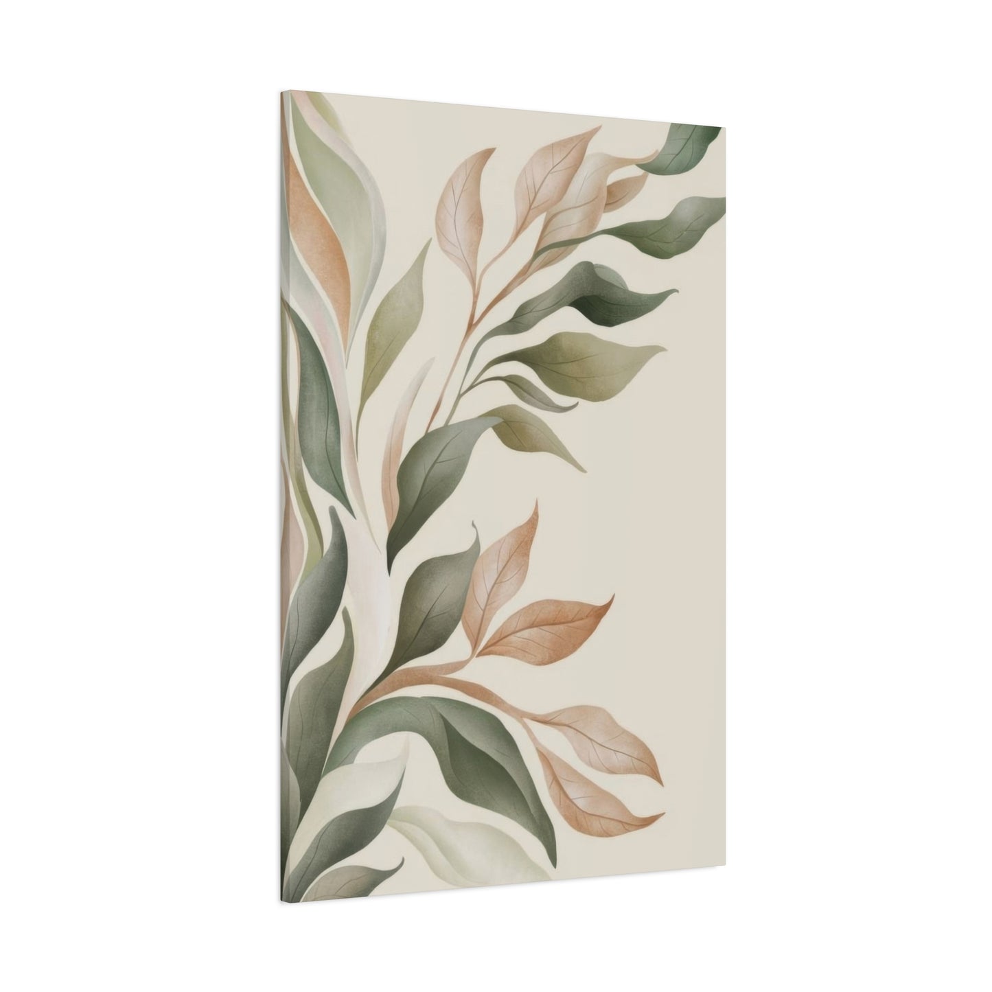 Plant Green Brown Earth Tones Wall Art & Canvas Prints