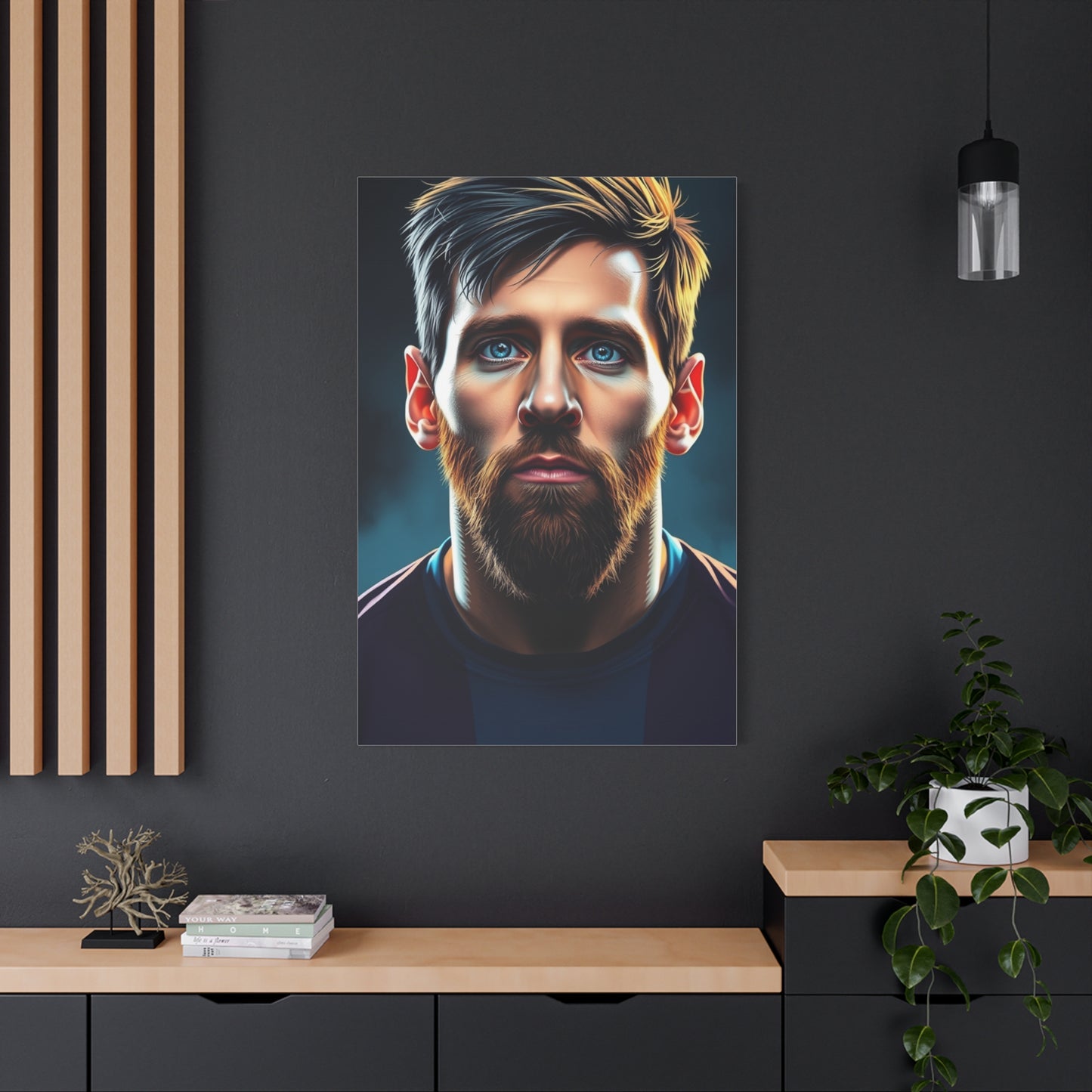 Artful Messi: Canvas Reverie Wall Art & Canvas Print