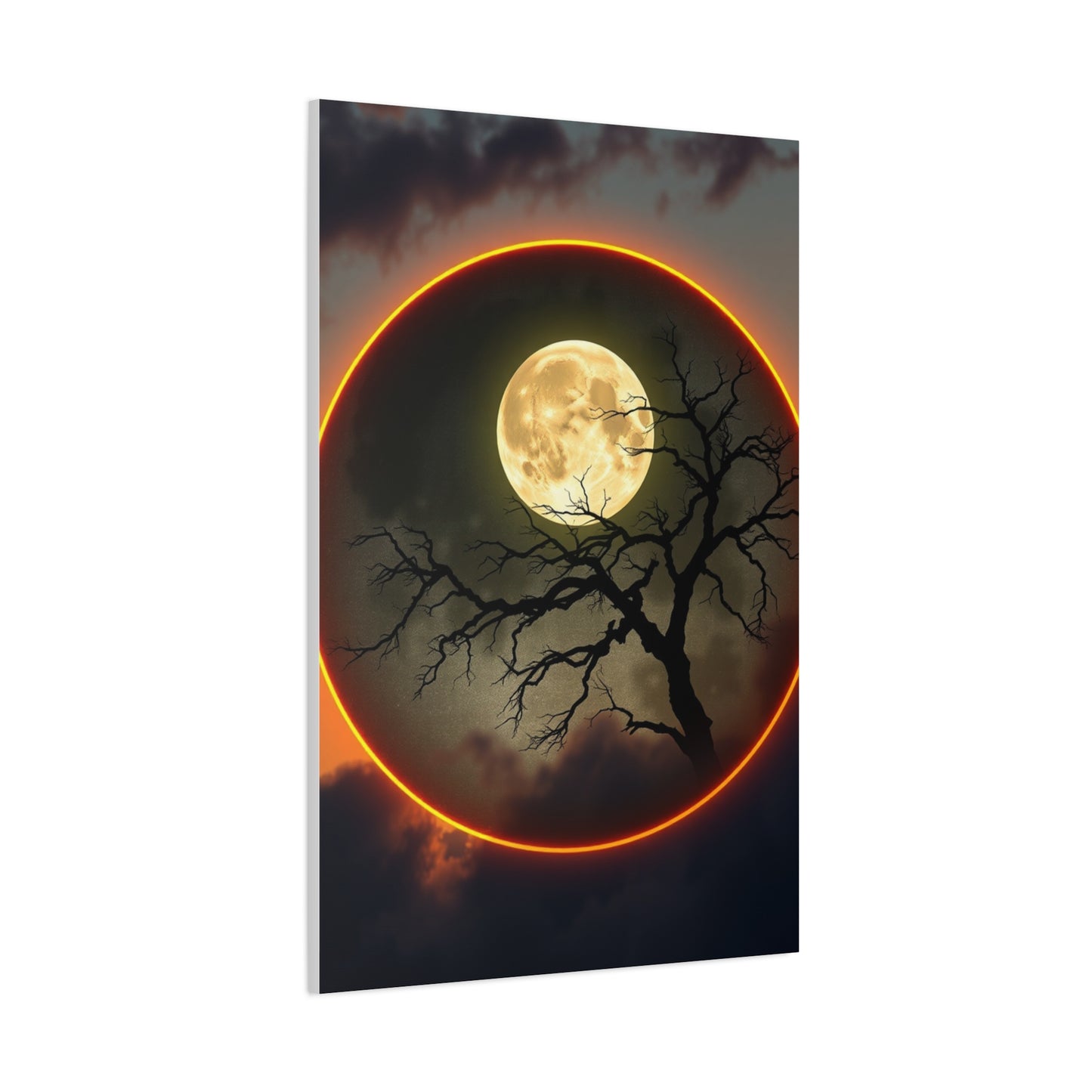 Moon Art Premium Canvas 19 Wall Art & Canvas Print