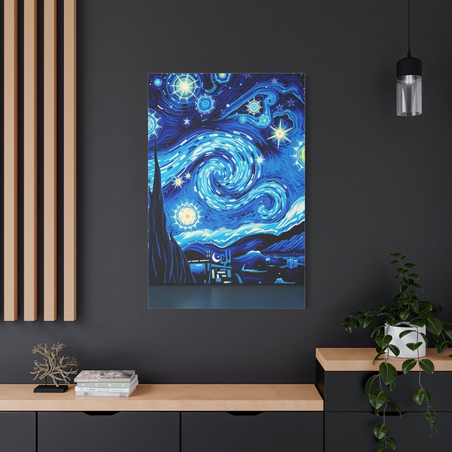 The Starry Night Canvas Art Canvas Art 3 Wall Art & Canvas Print