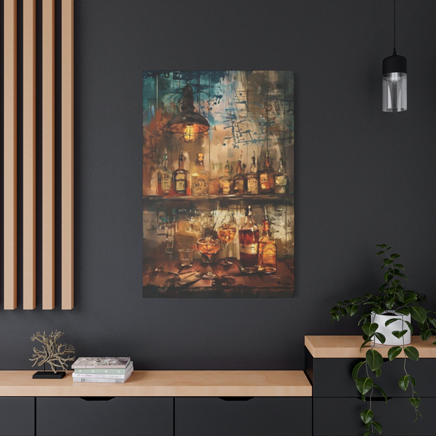 Old Whiskey Bar Wall Art & Canvas Prints