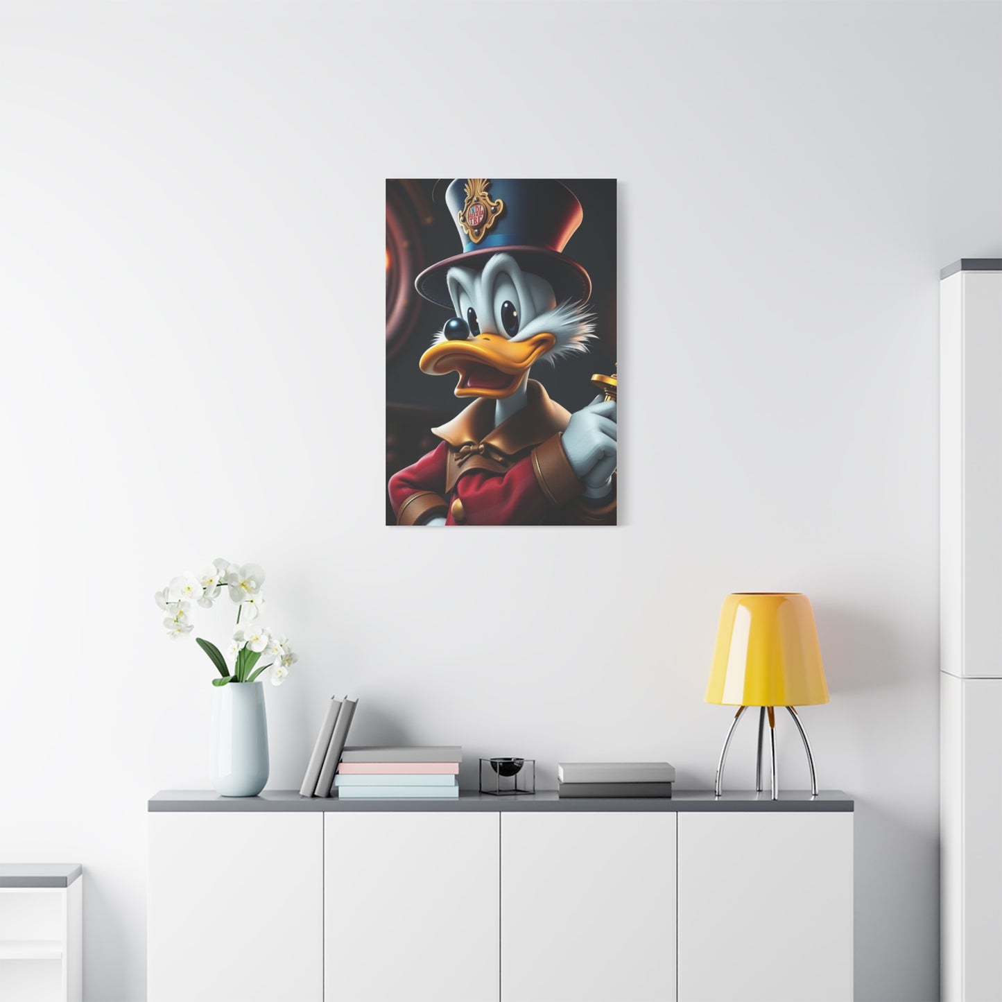 Affluent Monarch Canvas Wall Art & Canvas Print