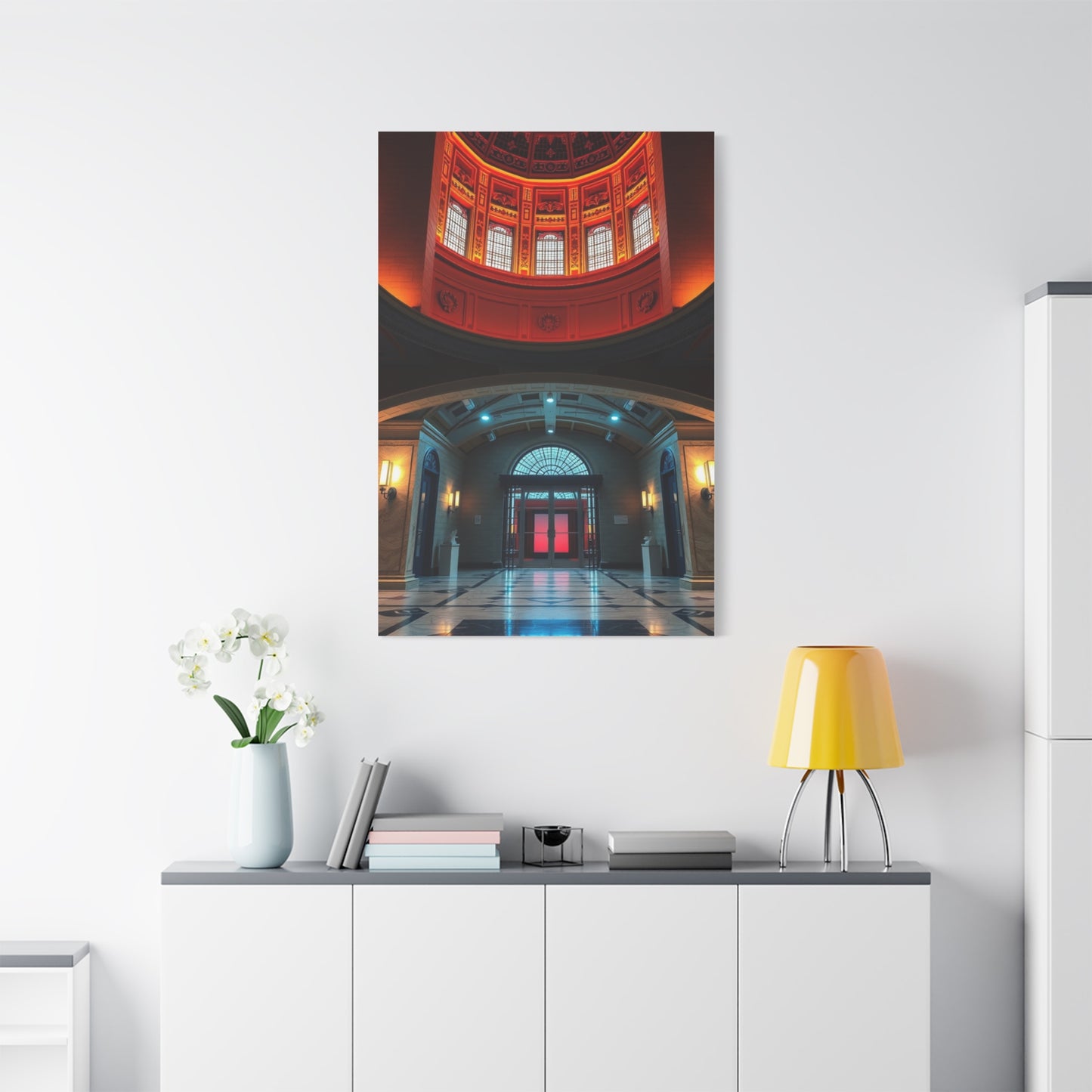 Sculptural Skyline Masterpiece Wall Art & Canvas Print