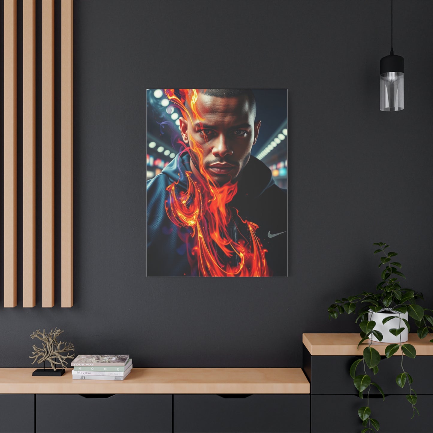 Exalted Silhouette Wall Art Wall Art & Canvas Print