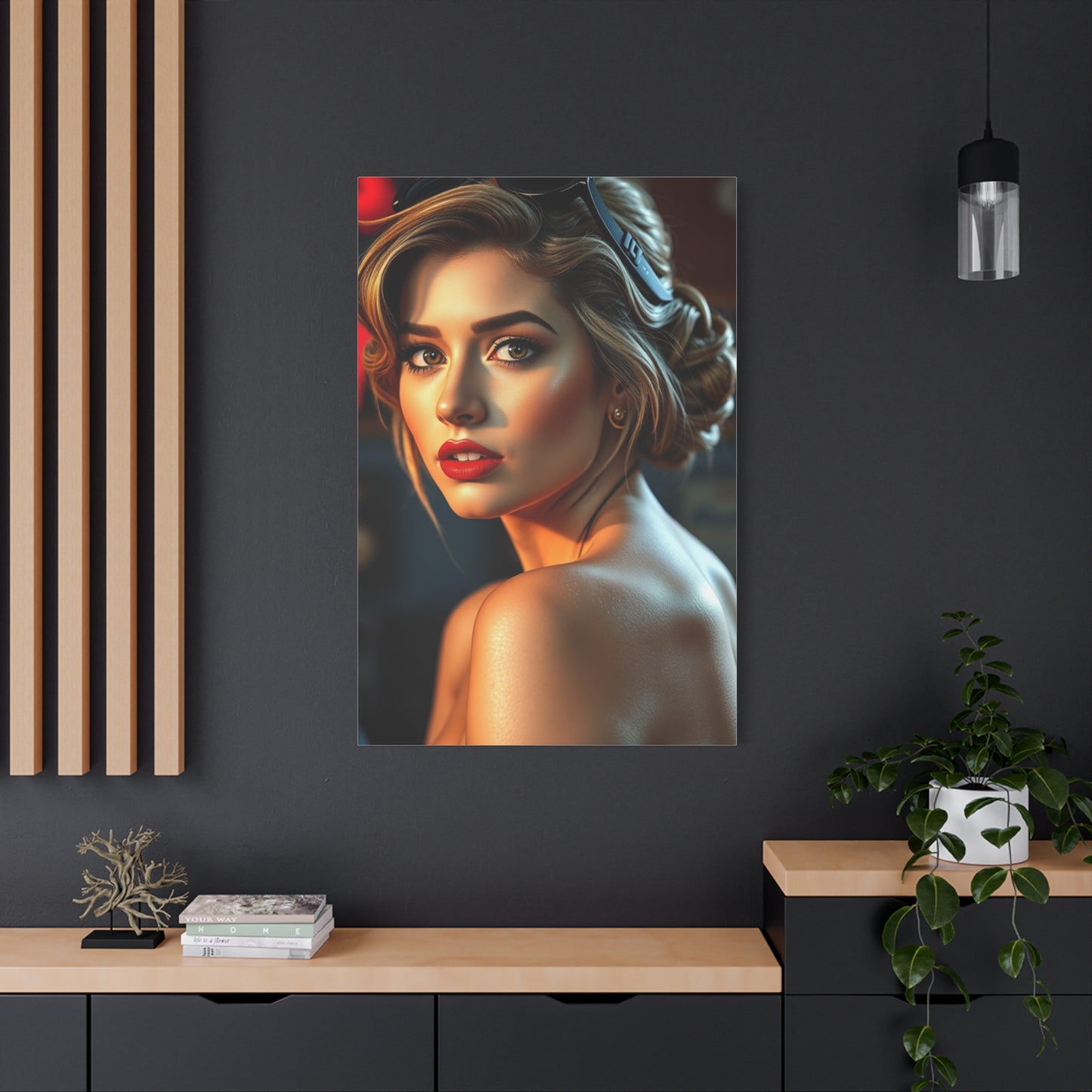 Pin-Ups Art Luxury Canvas Wall Art & Canvas Print