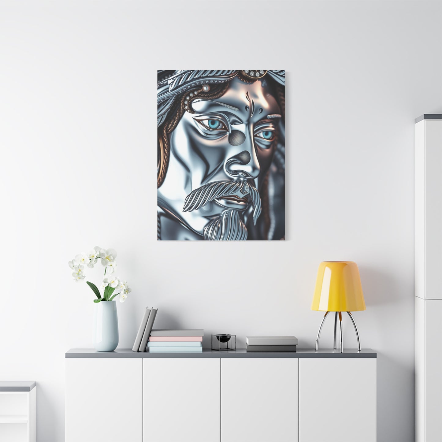 Lustrous Lattice Wall Art wall art & canvas print