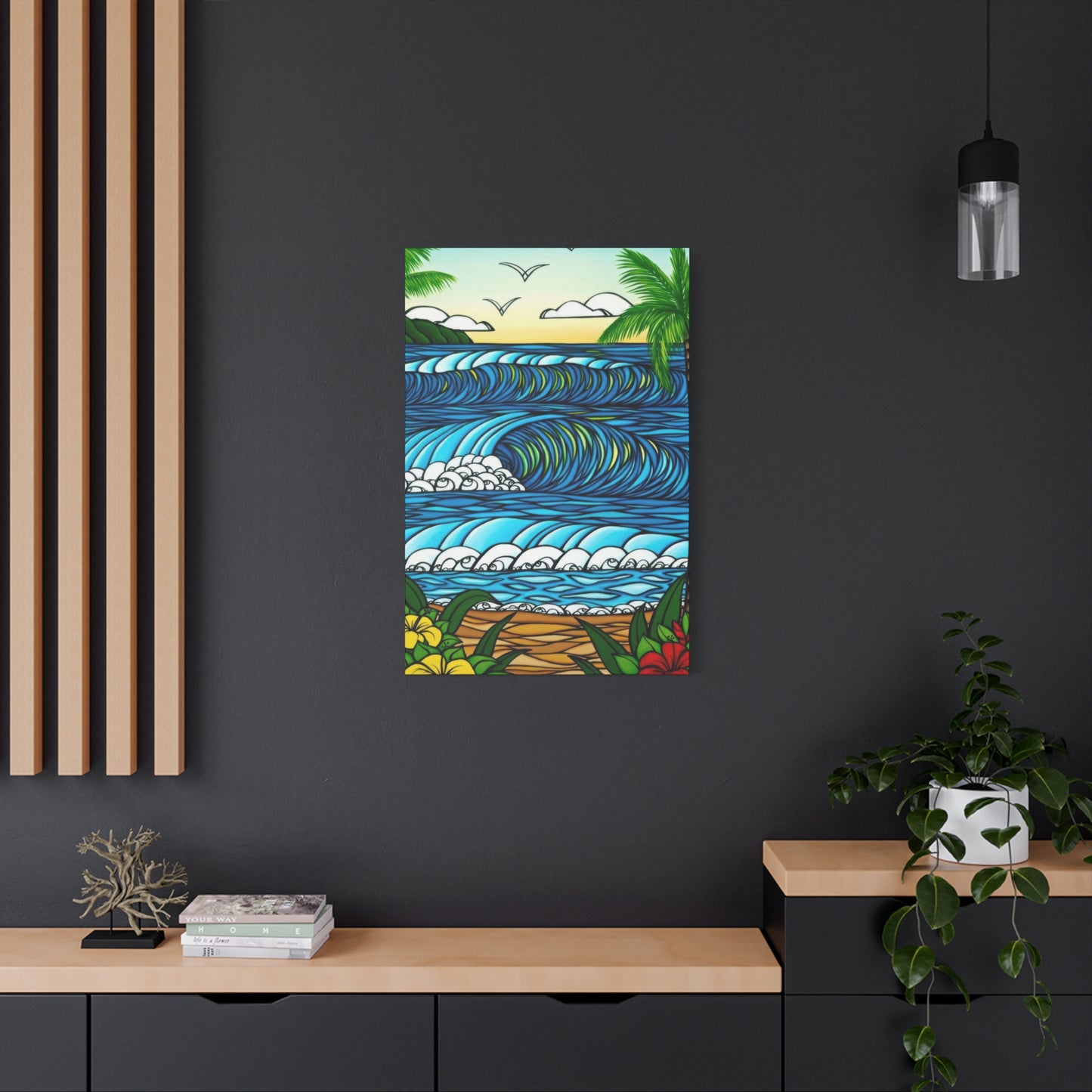 Hawaiian Waves Wall Art & Canvas Prints