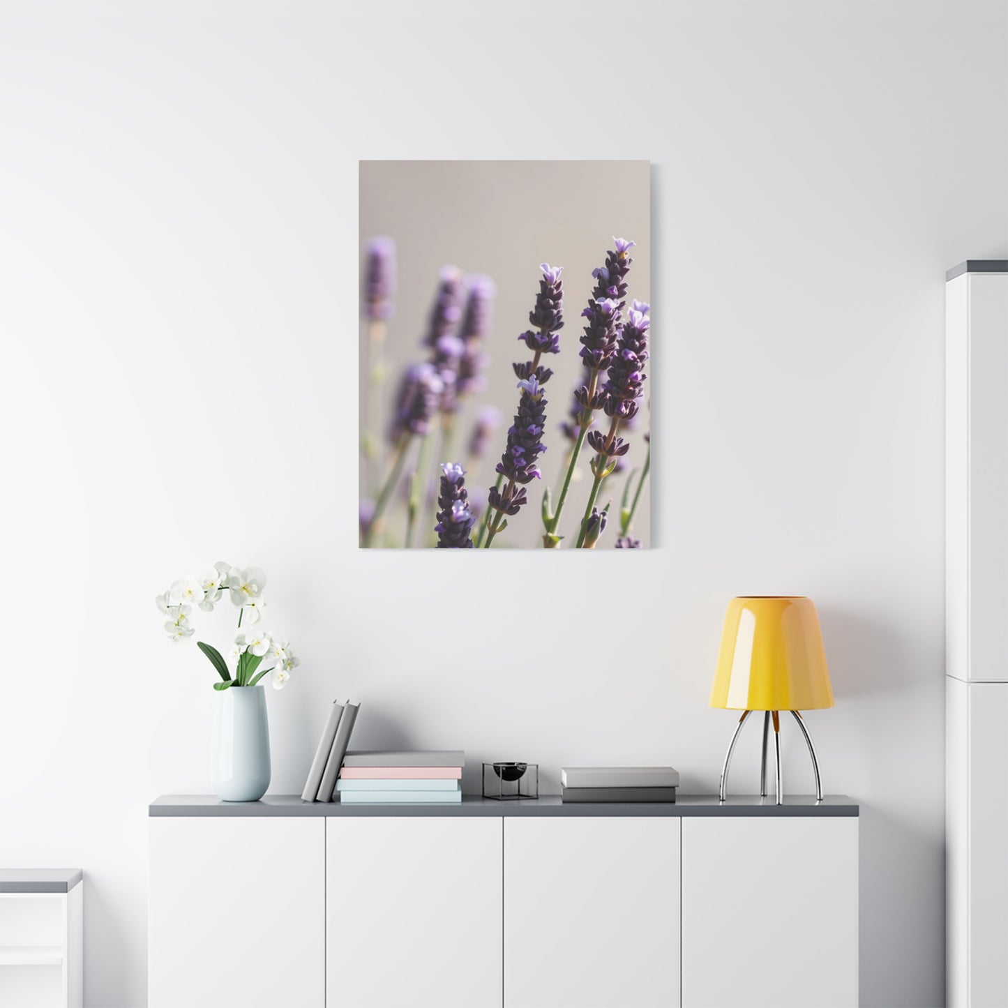Lavender Herb Art Canvas Art 1 Wall Art & Canvas Print