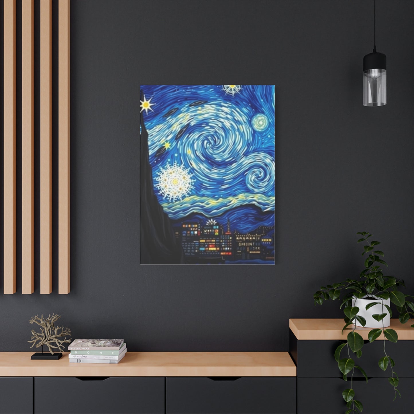 The Starry Night Canvas Art Canvas Art 4 Wall Art & Canvas Print