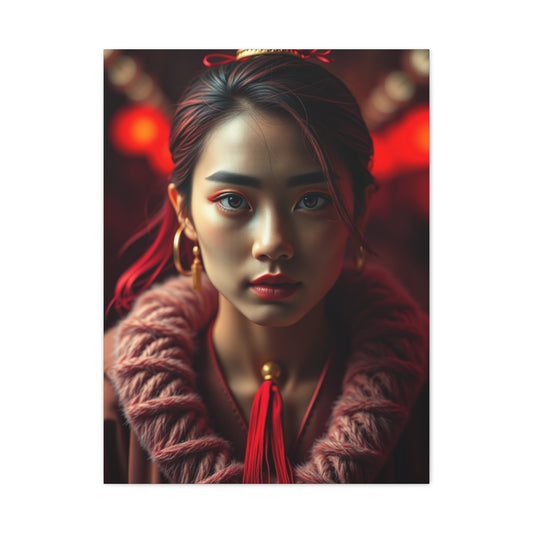 Garnet Essence Masterpiece Wall Art & Canvas Print