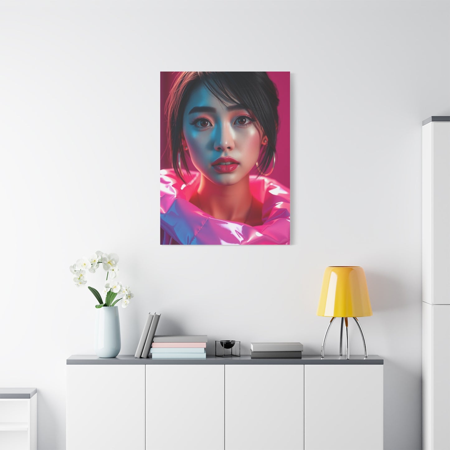 Pink Luminosity Art Wall Art & Canvas Print