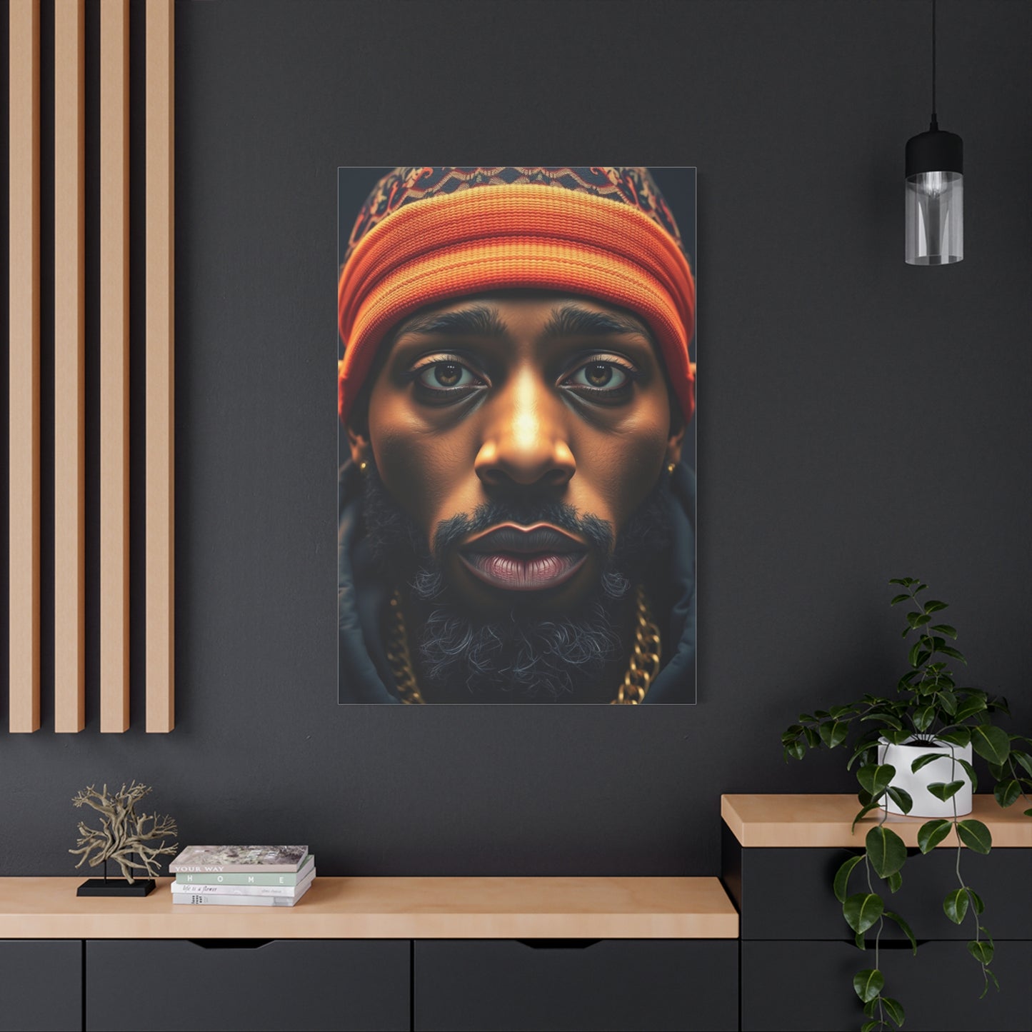 Eternal Hustle Portrait wall art & canvas print