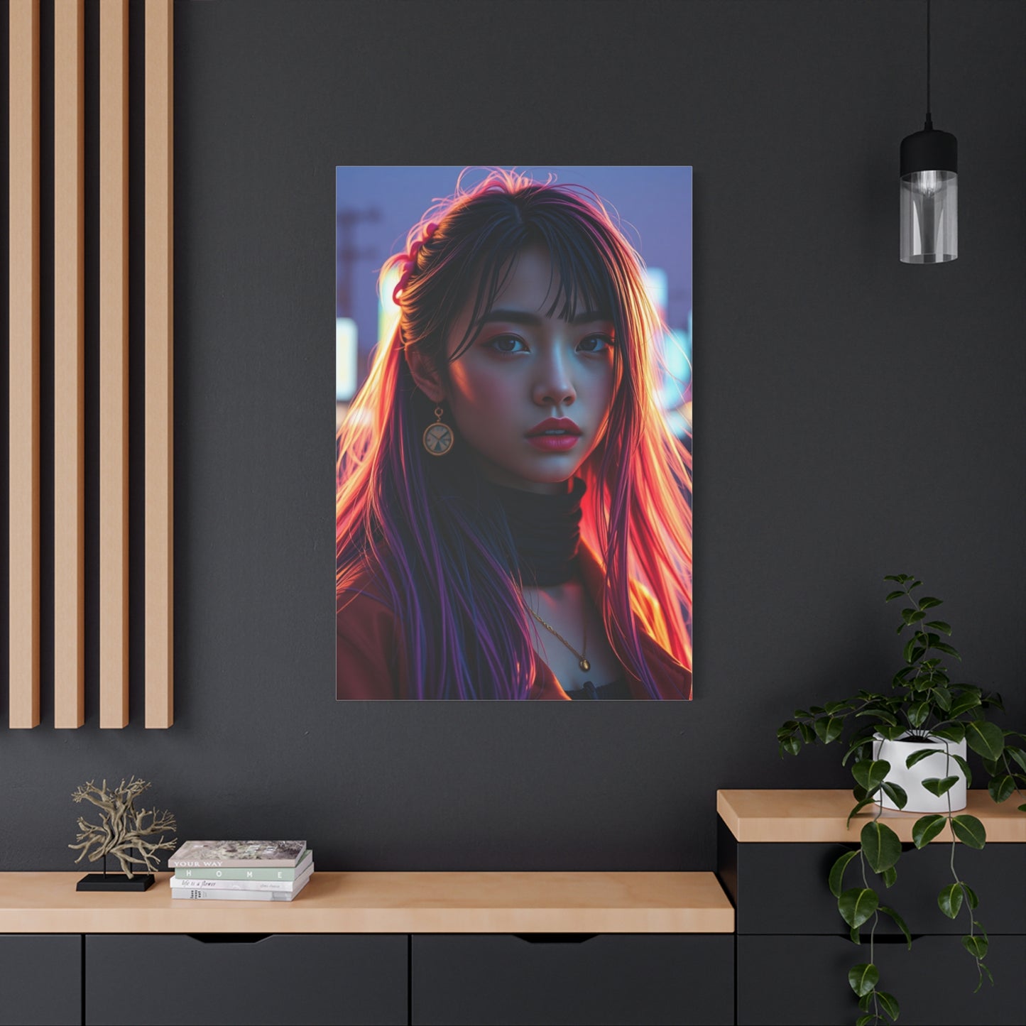 Warakami Vaporwave Art Refined Canvas Wall Art & Canvas Print