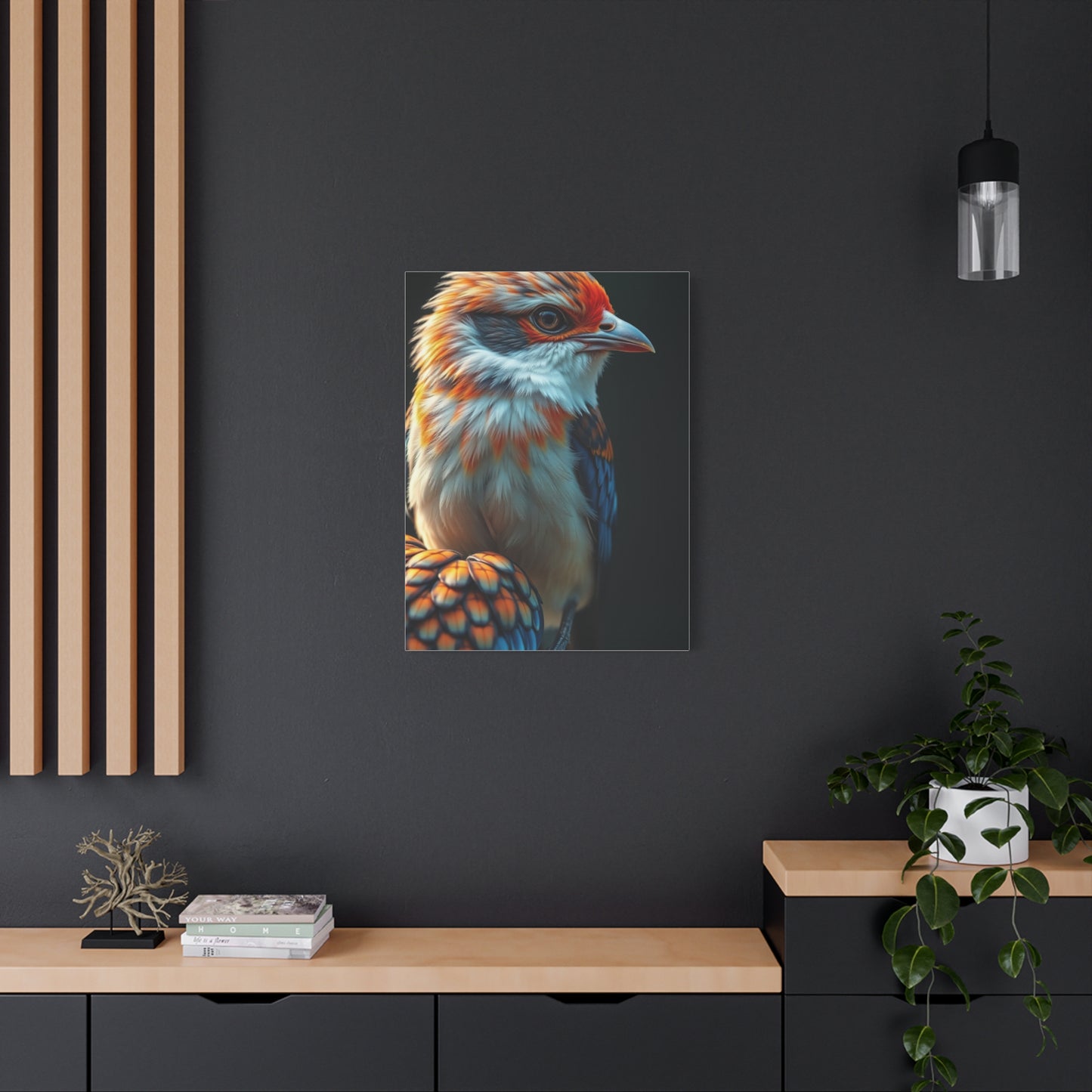 Ornithic Grace Canvas Wall Art & Canvas Print