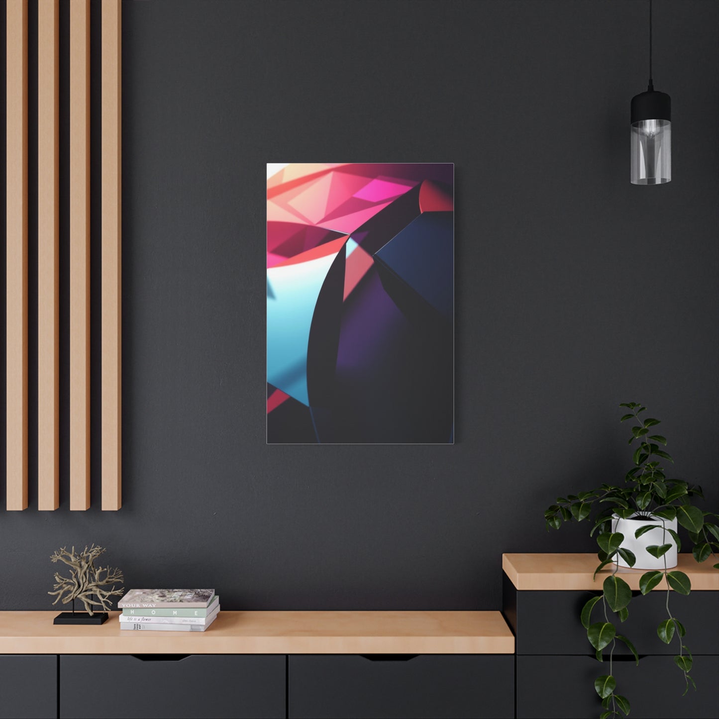 Opulent Geo-Form Tableau wall art & canvas print