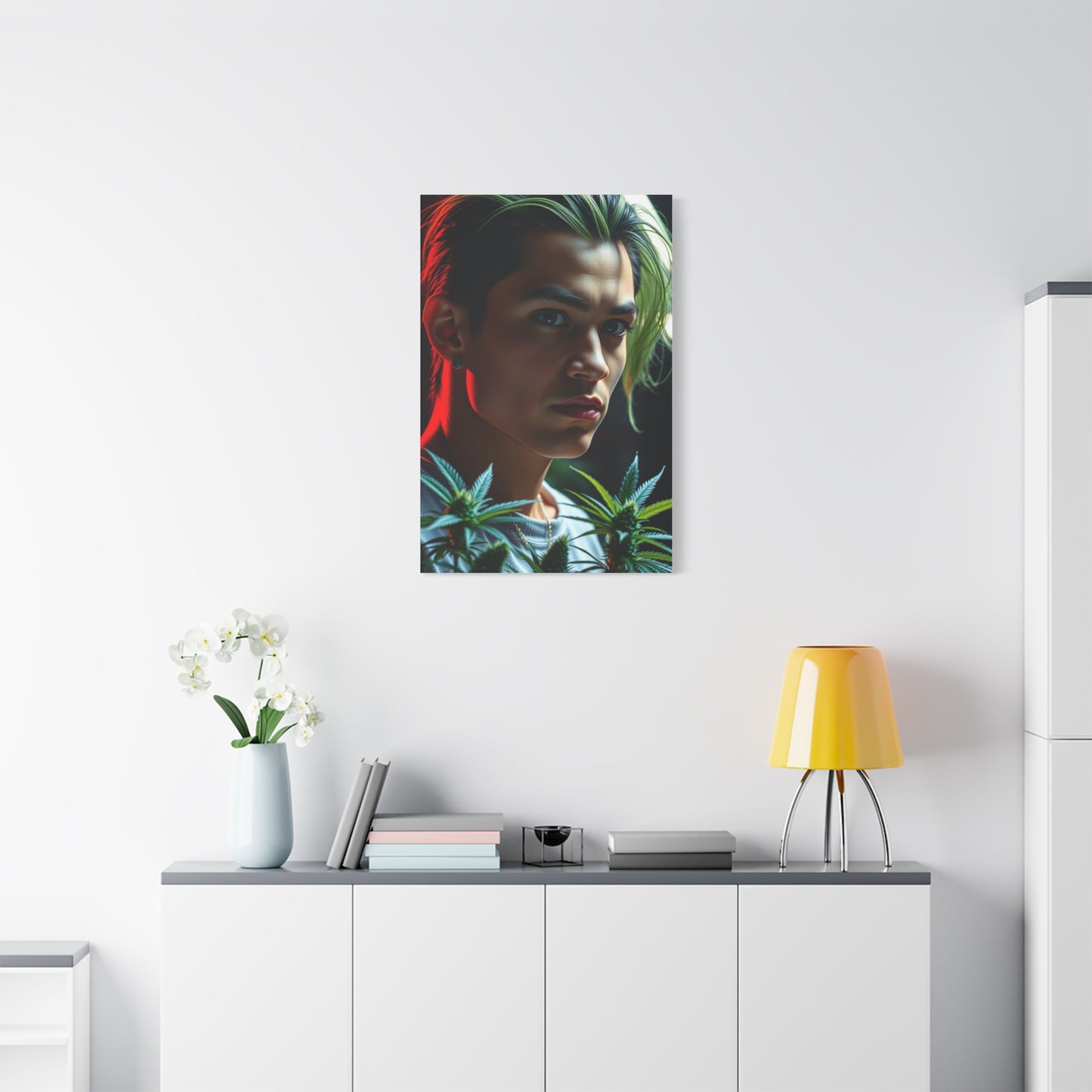 Green Symphony Canvas Wall Art & Canvas Print