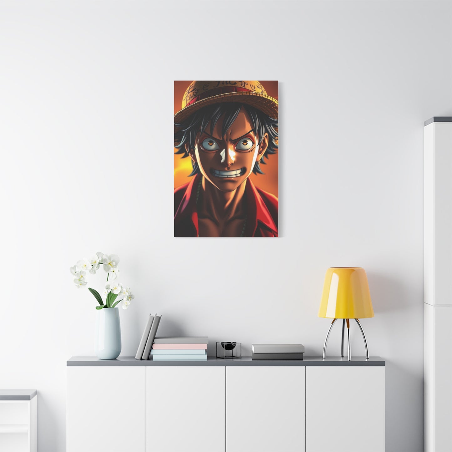 Monkey D. Luffy Art Canvas Art 8 Wall Art & Canvas Print