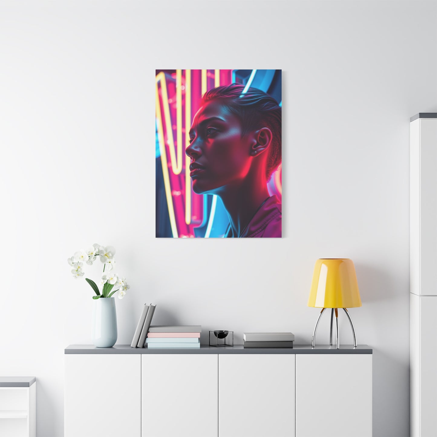 Neon Art Premium Canvas 18 Wall Art & Canvas Print