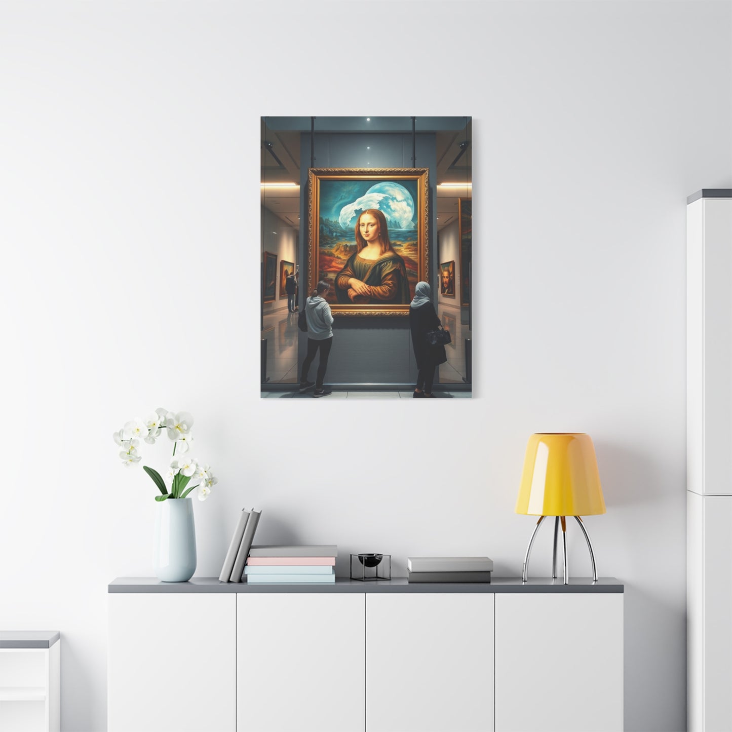 Polished Visionary Landscape Wall Art & Canvas Print