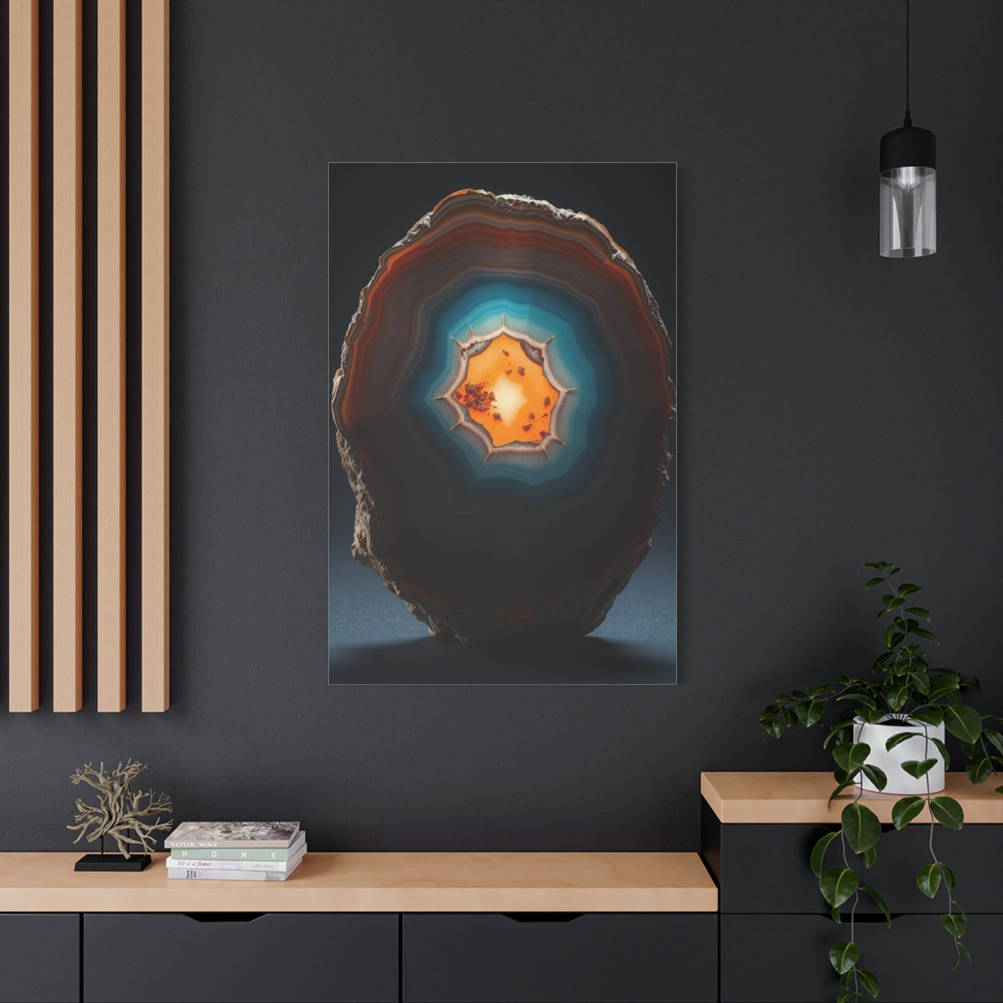 Masterpiece Agates, Geodes & Minerals Art Vision Wall Art & Canvas Print