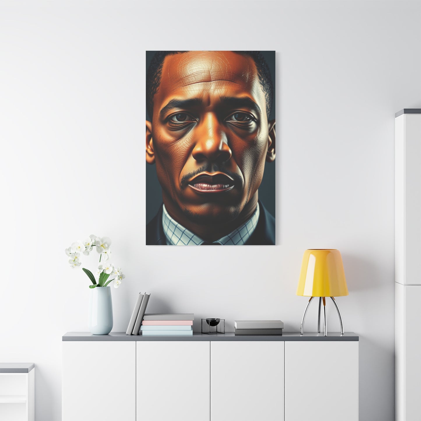 Malcolm X Reverence Canvas