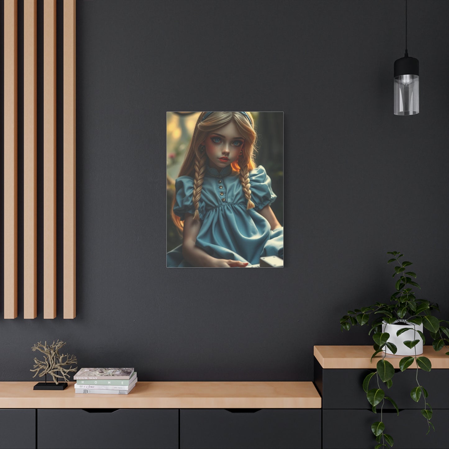Supreme Art Collection Alice In Wonderland Characters Wall Art & Canvas Print