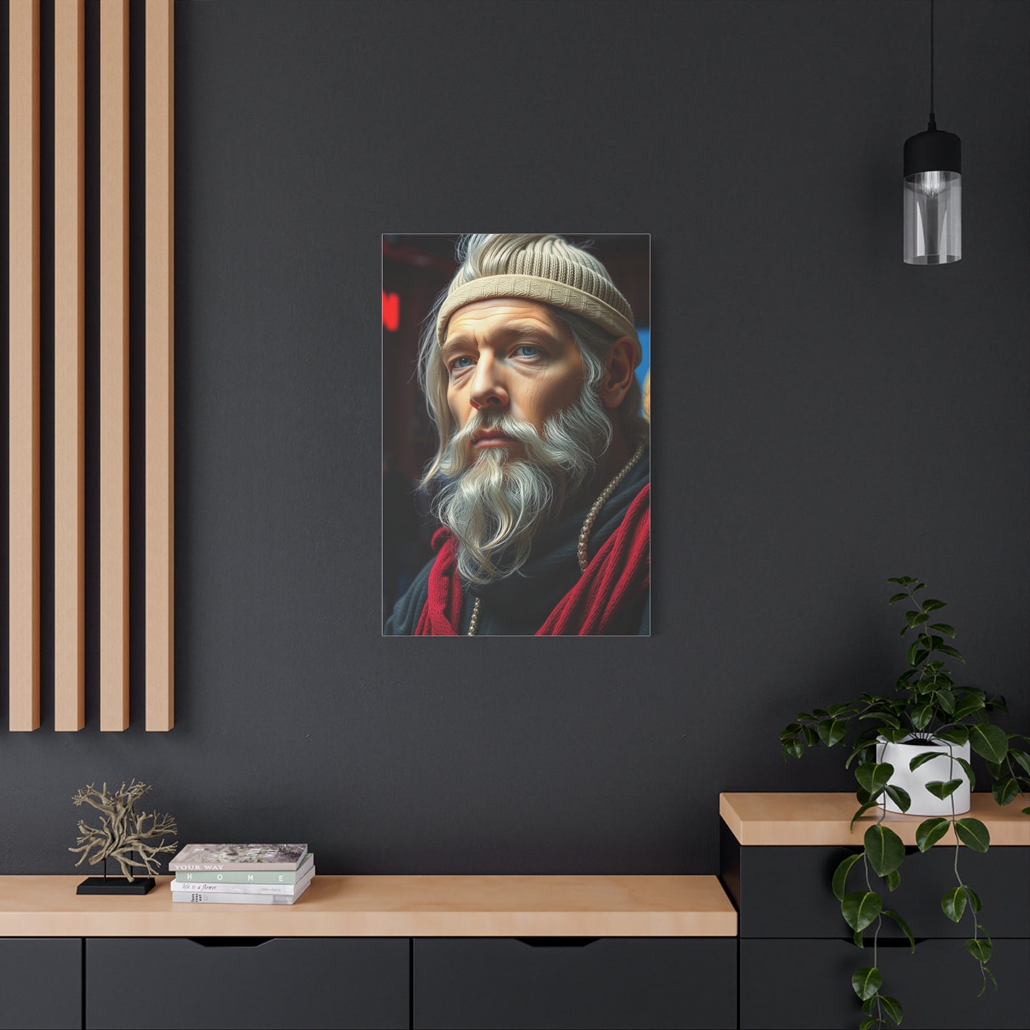 Perpendicular Splendor Canvas Wall Art & Canvas Print
