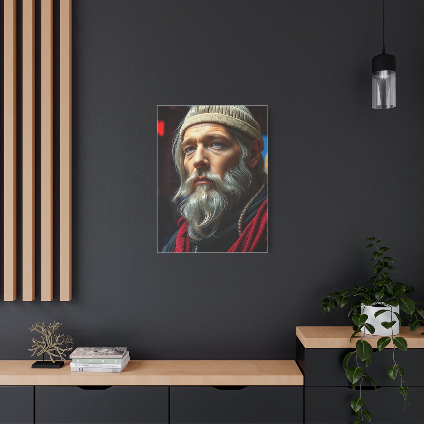 Perpendicular Splendor Canvas Wall Art & Canvas Print