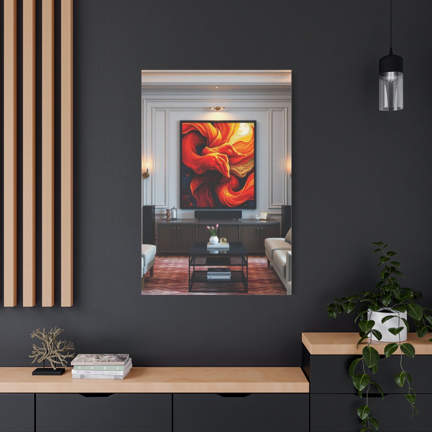 Vision Home Theatre Decor Art Art Wall Art & Canvas Print