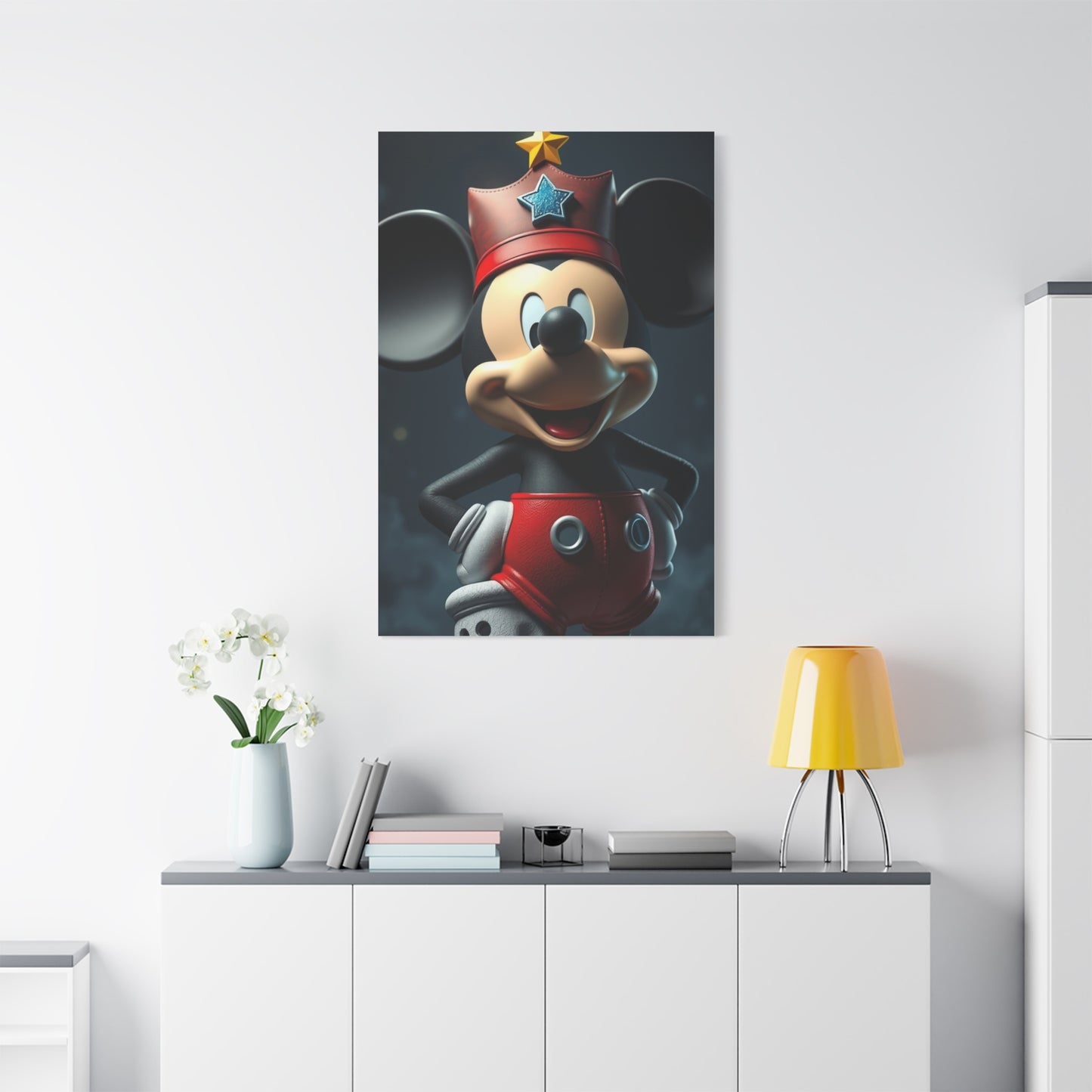 Mickey Mouse Supreme Art Premium Canvas 20 Wall Art & Canvas Print