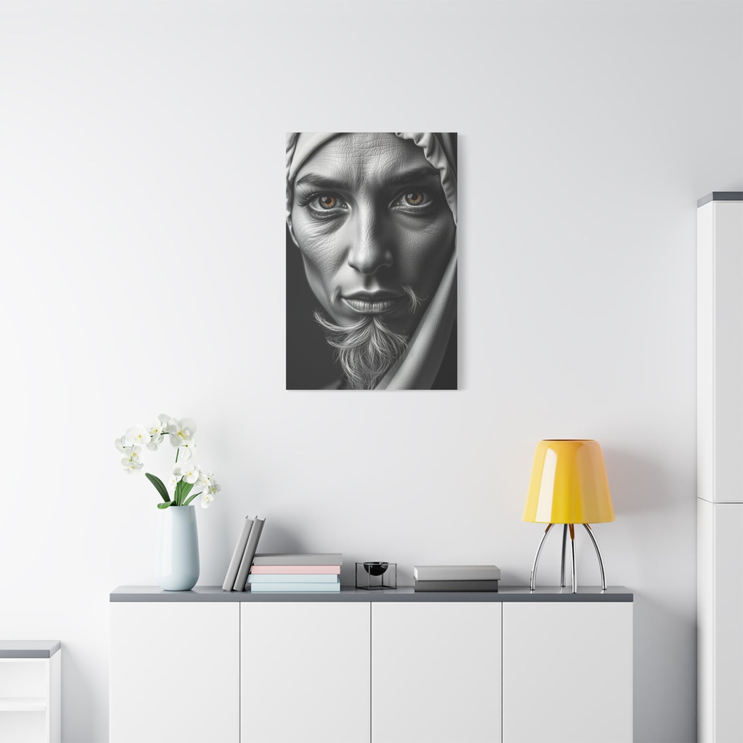 Chic Dichotomy Canvas Wall Art & Canvas Print
