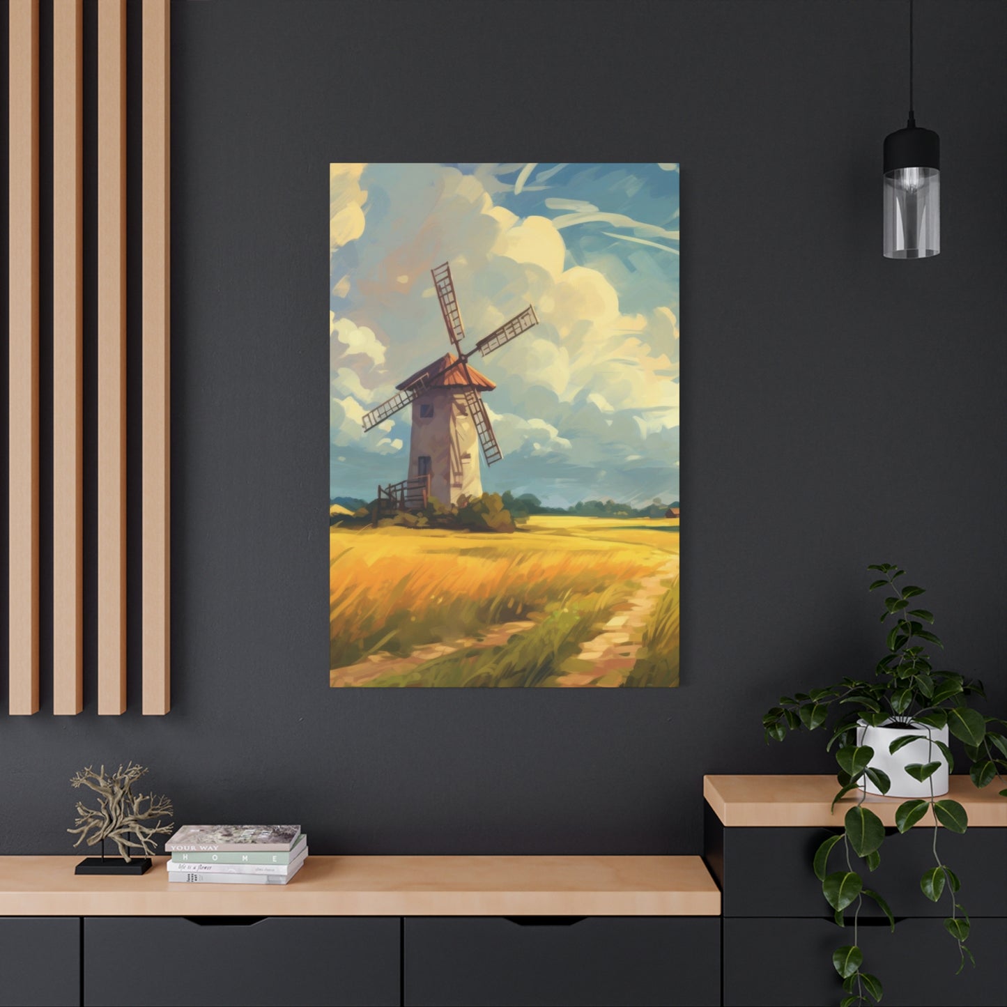 Windmill Countryside Wall Art & Canvas Prints