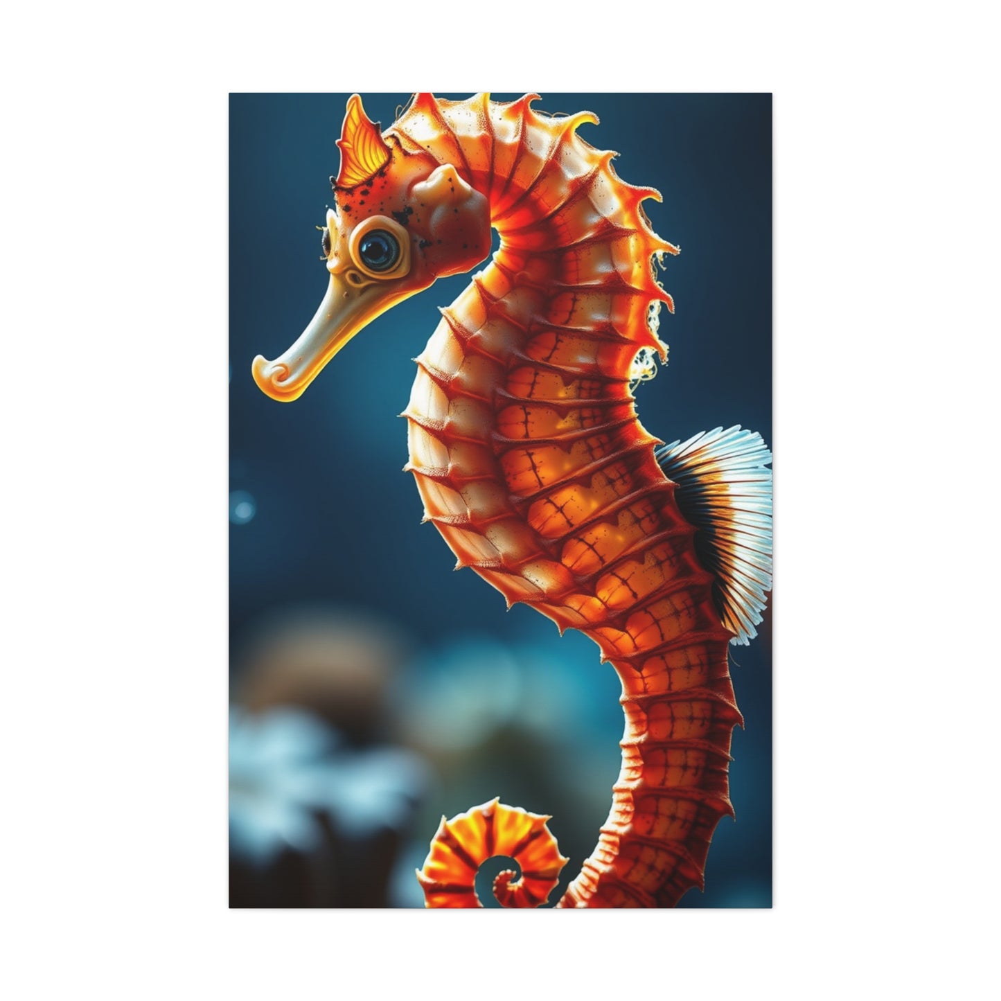 Seahorse Art Canvas Art 2 Wall Art & Canvas Print