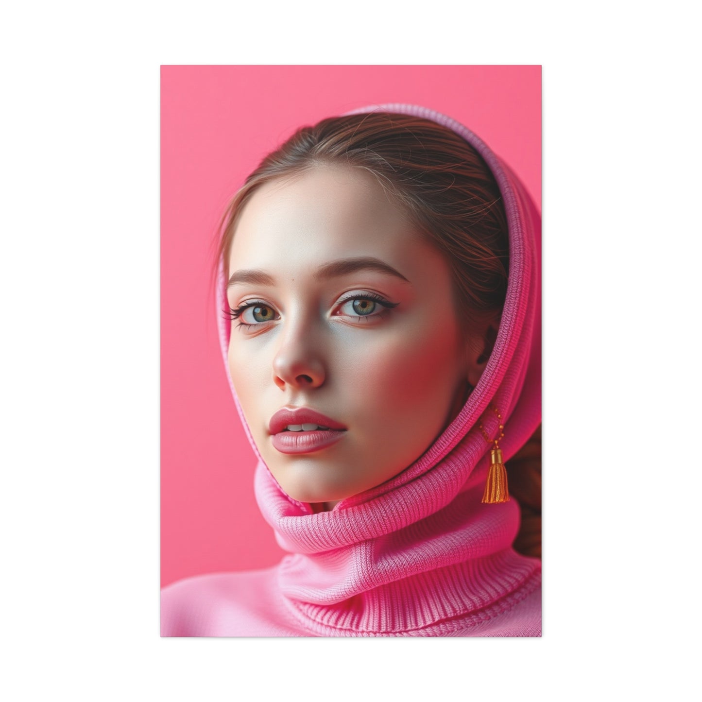 Pink Art Premium Canvas 19 Wall Art & Canvas Print