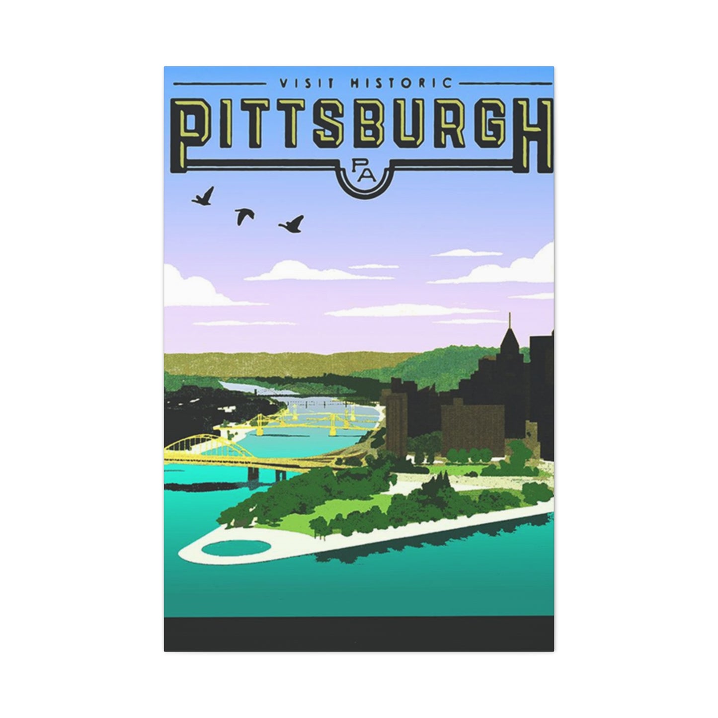 City Of Bridges Wall Art & Canvas Prints