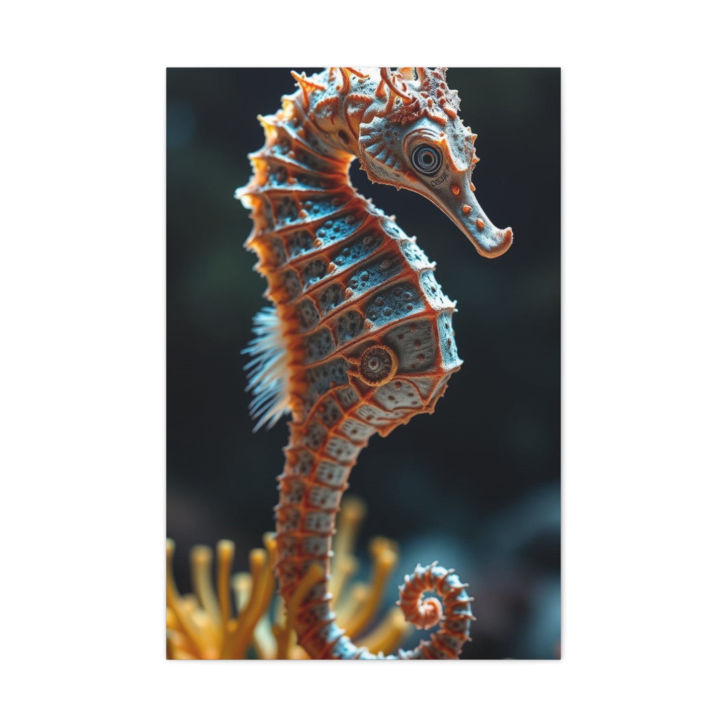 Seahorse Art Canvas Art 8 Wall Art & Canvas Print