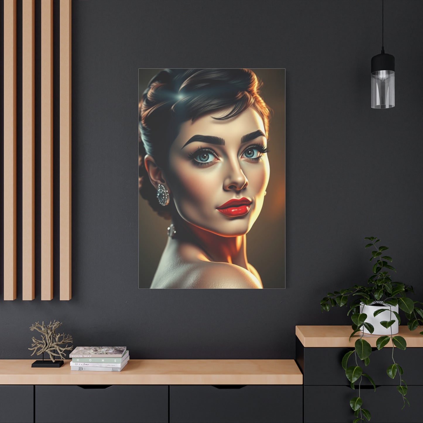 Vision Audrey Hepburn Art Art Wall Art & Canvas Print