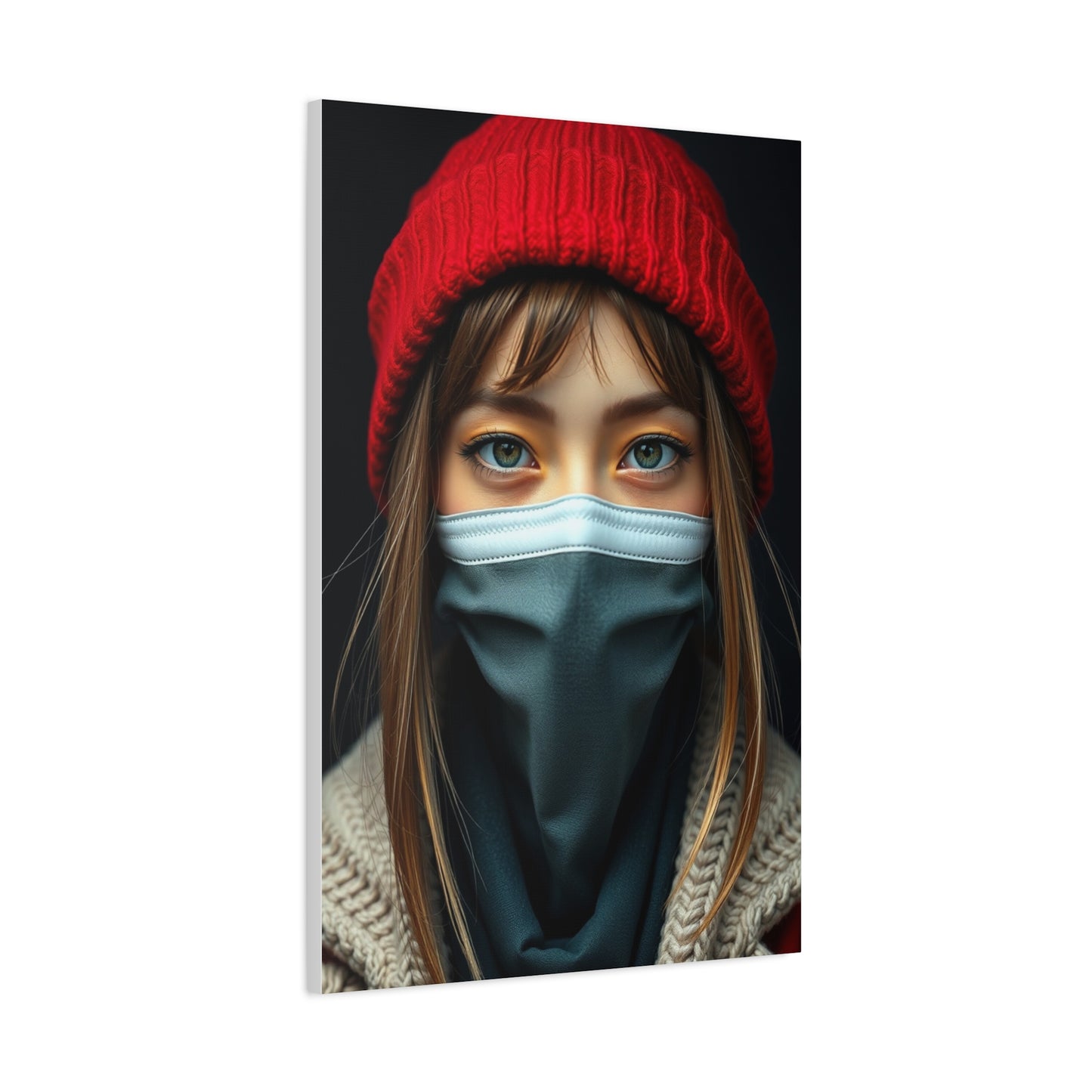 Faceless Portraits Art Canvas Art 3 Wall Art & Canvas Print