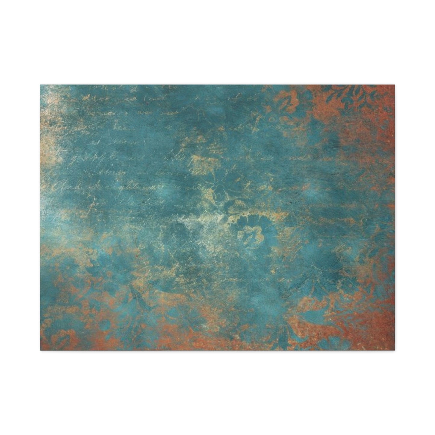 Teal Rust Reverie Wall Art & Canvas Prints