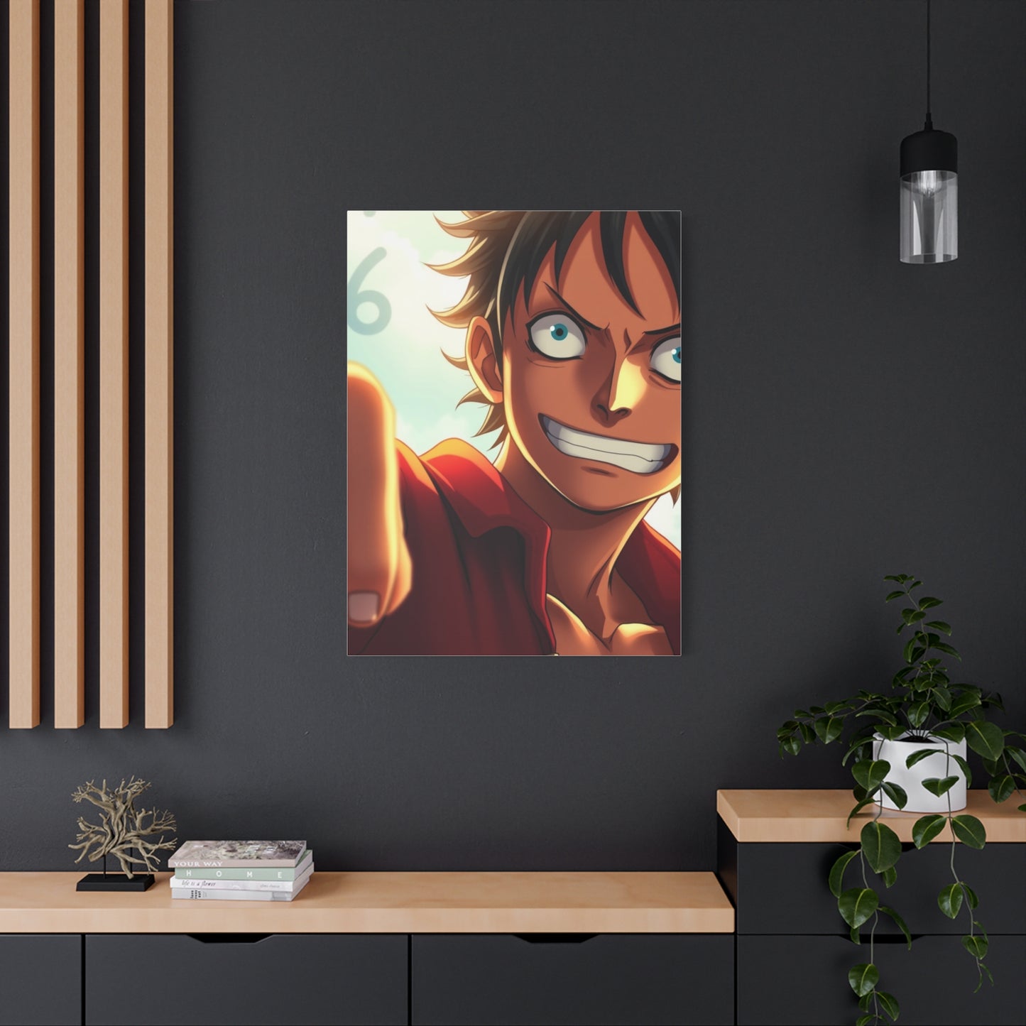 Monkey D. Luffy Art Canvas Art 4 Wall Art & Canvas Print