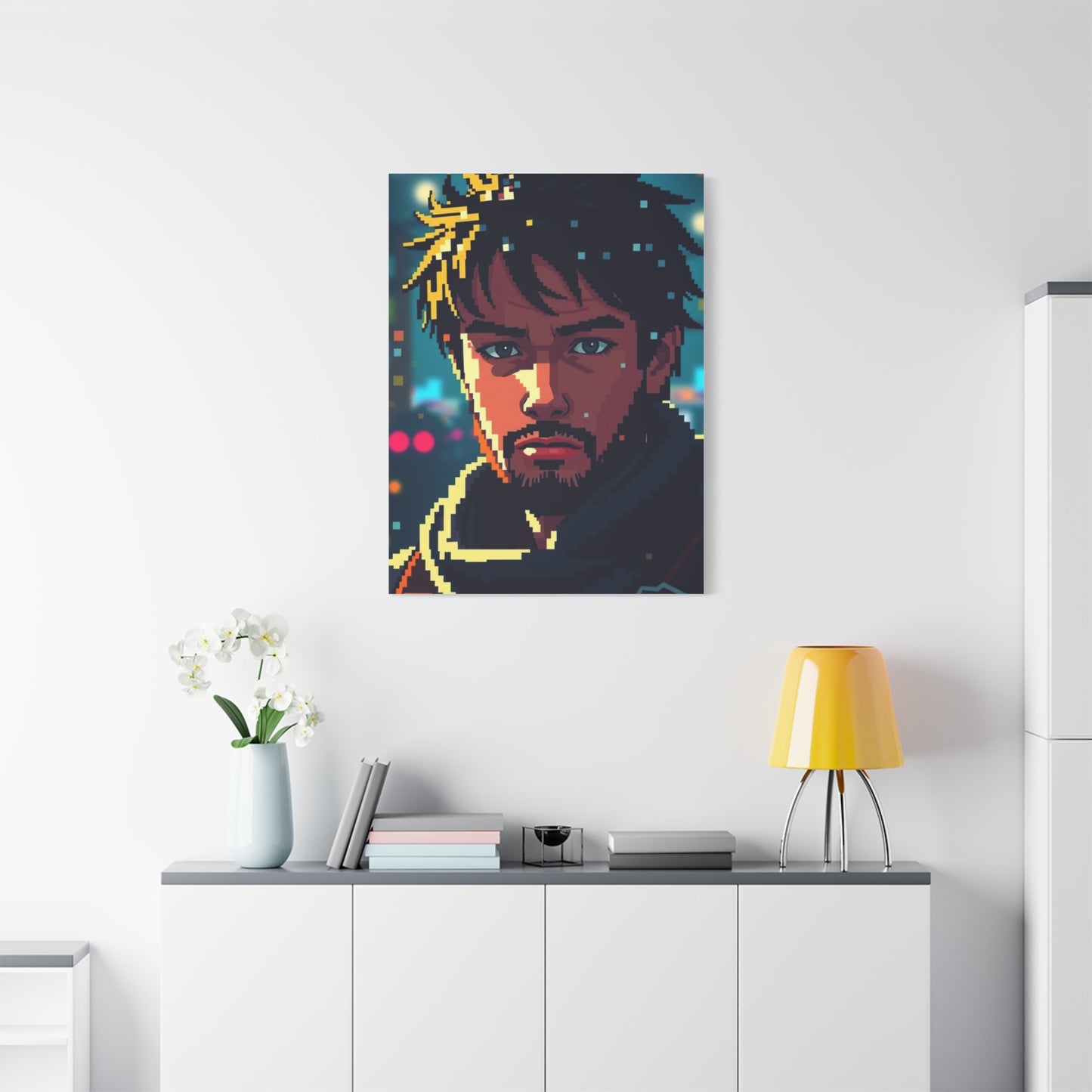 Pixelate Prestige Artwork Wall Art & Canvas Print